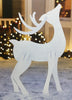 Holiday Living White Reindeer 46 in Tall