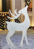Holiday Living White Reindeer 46 in Tall
