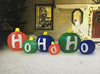 Holiday Time Airflowz 10' Light Parade Inflatable Ho Ho Ho Ornaments