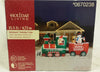 15.5 FT Airblown St. Nick Express Holiday Train with Conductor