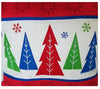 18" Holiday Pillows 2-pack Snowflakes/Trees