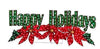 Holiday Living 2.3 ft Outdoor Decoration, HAPPY HOLIDAYS