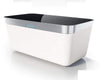 Vacuvita One-Touch Vacuum Sealer Storage System Home Base - Reseal & Reuse White