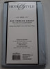 Hotel Style 600 Thread Count Set of 2 Pillowcase Set, Blue Puddle