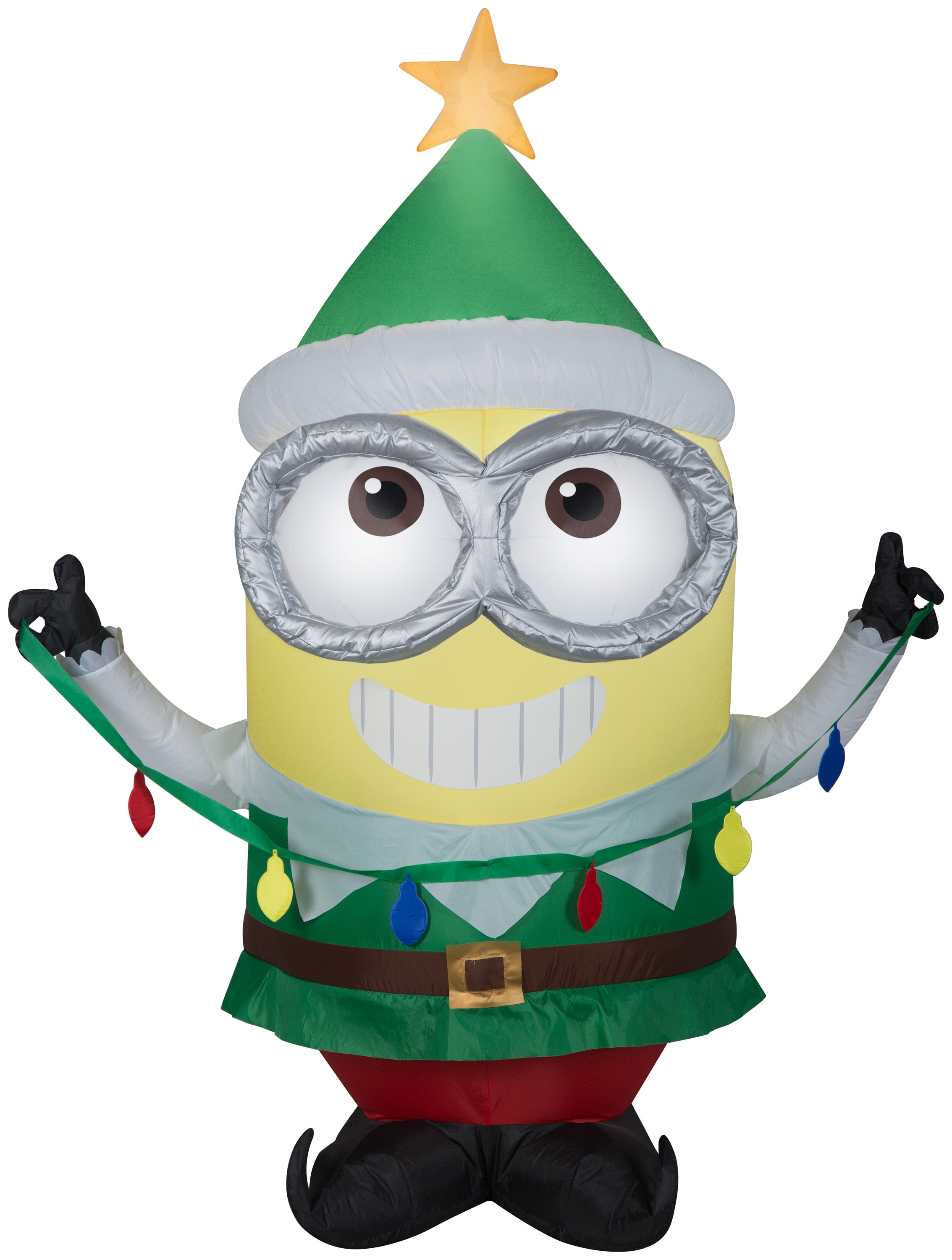 Gemmy Universal Despicable Me Minion Dave 5 FT Lighted Christmas Inflatable