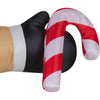 Gemmy Airblown Inflatables Christmas Inflatable Reindeer with Candy Cane, 7' Holiday Time