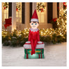Elf on the Shelf Scout Elf on Books Airblown Inflatable 5.5 FT Tall