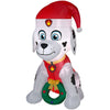 Gemmy Airblown Inflatable Paw Patrol Marshall w/Wreath 4.5 ft Tall Indoor/Outdoor Decoration