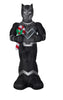 Airblown Inflatable 5 FT LED Marvel Avengers Black Panther Holding Candy Cane