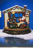 Holiday Living I Spy Santa Animated Musical Lighted Village Christmas 11.4 inches
