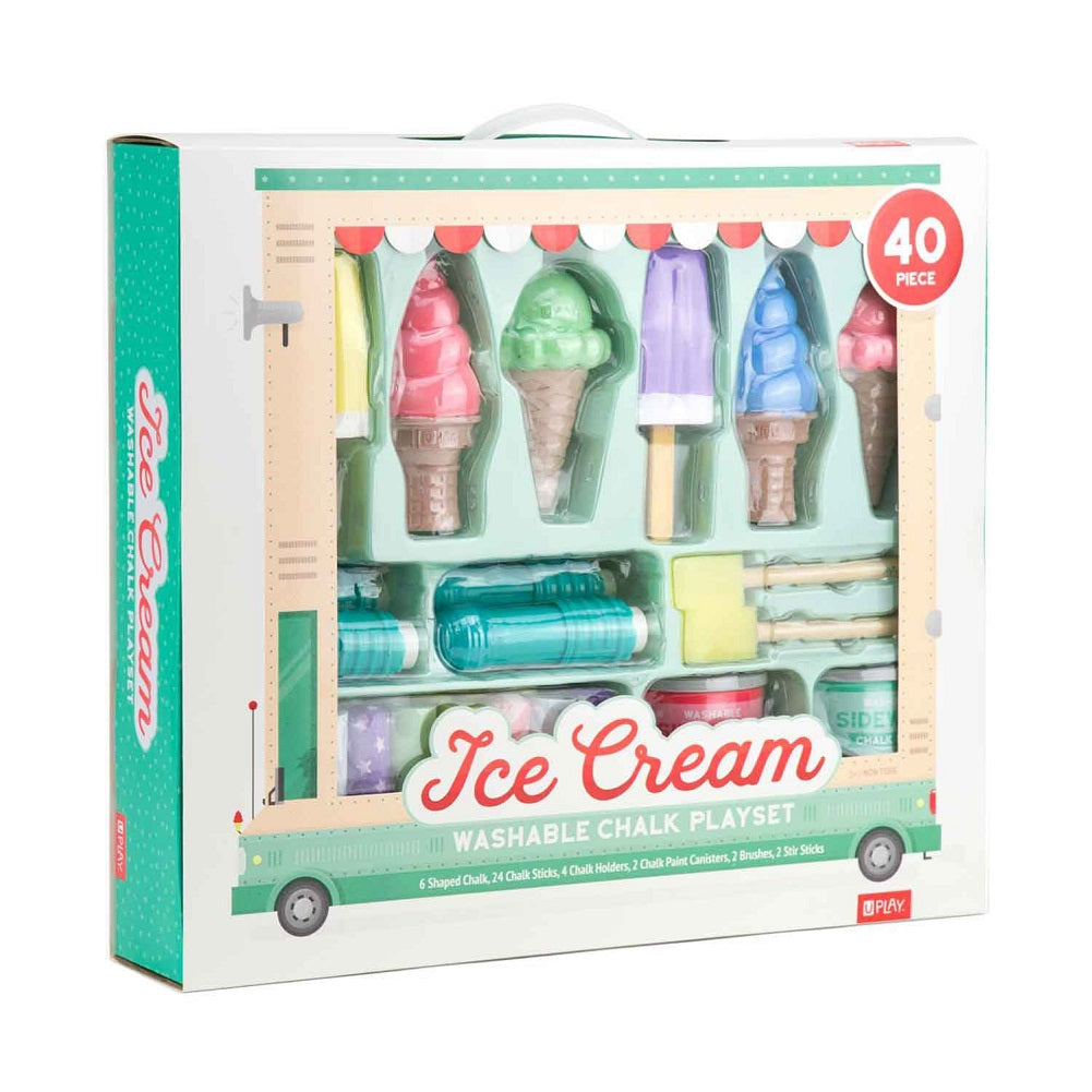 40-Piece Ice Cream Chalk Sidewalk Chalk Paint