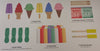 40-Piece Ice Cream Chalk Sidewalk Chalk Paint