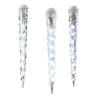LightShow Shooting Star Icicle Light String, Frozen Fire, LED White