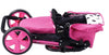 Hauck iCoo 3-in-1 Doll Stroller, Black and Pink