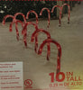 Candy Cane Pathway Markers Set of 10 Christmas Indoor/outdoor Decoration Lights