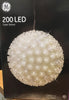 GE 11.2 in Hanging Super Sphere Light Display with Twinkling Warm White LED Lights