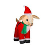 Home Accents Inflatable Goat in Santa Suit 4 foot