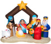 Holiday Time Holy Family Nativity Scene with Wise Men