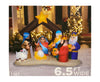 Holiday Time Holy Family Nativity Scene with Wise Men