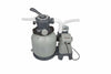 Intex 26361EH 24ft X 12ft X 52in Ultra Frame Rectangular Pool Set Sand Filter Pump Ladder Ground Cloth Pool Cover