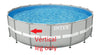 Replacement Intex Vertical Leg for Round Ultra Frame Pools with Metal T-Joints