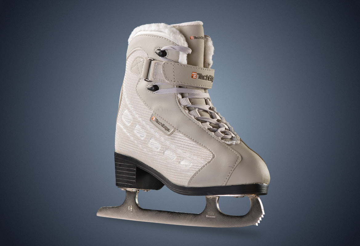 V3 PowerTek Girl's JR Figure Skates, Size JR2