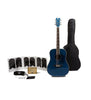 Keith Urban American Vintage Acoustic Edition 40-pc Guitar Package, Lapis Blue Right Handed