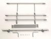 Petego K9 Keeper Automotive Universal Pet Safety Barrier, Above the Seat, Aluminum
