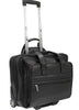 Kenneth Cole Reaction 15.4" Leather Rolling Briefcase