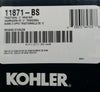 KOHLER K-11871-BS Traditional 12-Inch Grab Bar, Brushed Stainless