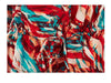 Kris Jenner Kollection Printed Drawstring Waist Tunic, Fruit Punch, X-Large