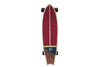 Kryptonics 34" Winged Swallowtail Longboard Complete Skateboard, Red