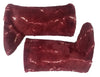 Adrienne Landau Faux Fur Throw and Small Booties Set, Marble Wine