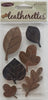 New Jolee's Boutique Dimensional Stickers Leatherettes Autumn Leaves