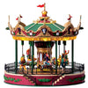 Lemax Carnival Village Jungle Carousel with 4 5V Adaptor  64155