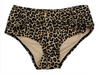 Xhilaration Women's High Waist Bikini Bottom, Leopard Print, Small