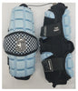 Brine LoPro Superlight Carolina Blue Lacrosse Arm Guards, Large