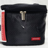 Lock&Lock Lunch Bag Set 2-Pieces, Water Bottle, Spoon & Fork, Black w/ Silver