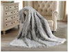 Hotel Premier Luxury Faux Fur Throw, Koala