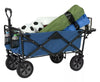 MAC Wagon Folding Utility Wagon with Table Blue