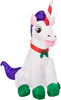 Gemmy Inflatable 3.5 FT Tall Christmas Magic Unicorn Holiday Decoration