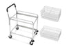 Pointe International Mail Cart 27" x 19" x 38"