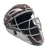 Under Armour Youth Pro Two-Tone Catchers Helmet Maroon (Age 7-12)