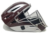 Under Armour Youth Pro Two-Tone Catchers Helmet Maroon (Age 7-12)