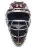 Under Armour Youth Pro Two-Tone Catchers Helmet Maroon (Age 7-12)