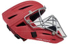 Under Armour Youth Professional Matte Finish Catcher's Helmet SCARLET (7-12 yrs)