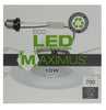 Maximus 5 in to 6 in Integrated Eco LED Profit Recessed Kit 10W Soft White