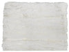Adrienne Landau Faux Fur Throw and Large Booties Set, White/Gold