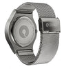 Ziiiro Mercury Unisex Stainless Steel Wrist Watch - Chrome/Magenta