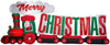 Holiday Time Yard Inflatables Train 16 Foot Christmas Airblown